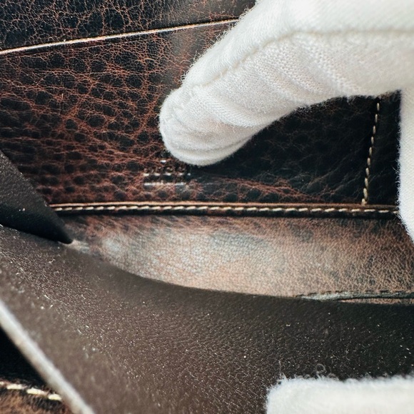 Gucci Beige and Dark Brown Wallet - Picture 5 of 10